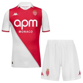 Camiseta de fútbol AS Monaco Niño 1ª equipación 2024-25